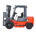 Manual Transmission Diesel Powered Forklift Truck With Rated Capacity 3000kg