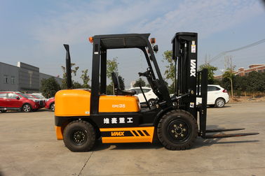 Manual Diesel Industrial Lift Truck 3.5 Ton With Yanmar / Mitsubishi Engine