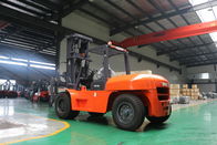 Automatic Transmission Diesel Powered Forklift 10 Ton Capacity Penumatic / Solid Tyres