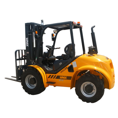 3.5 Ton 2WD Compact All Terrain Forklift Yanmar 4TNE98(EUIII) Japanese Engine